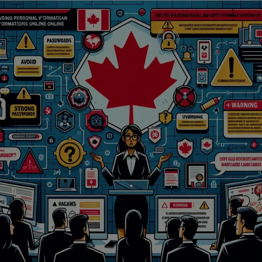 Assessing the Safety of Personal Details Online in Canada